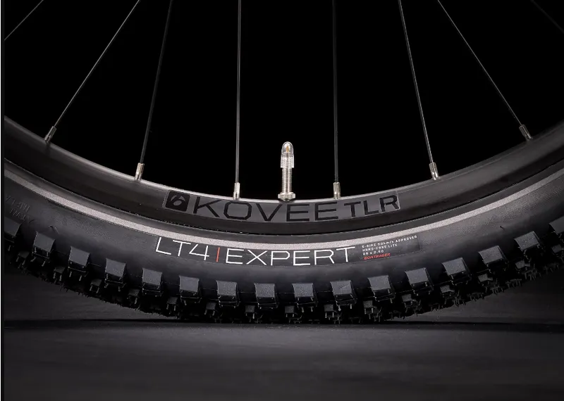 Trek Powerfly FS 4 Equipped Gen 3 Electric Mountain Bike 2023 in Matte Dnister Black-1